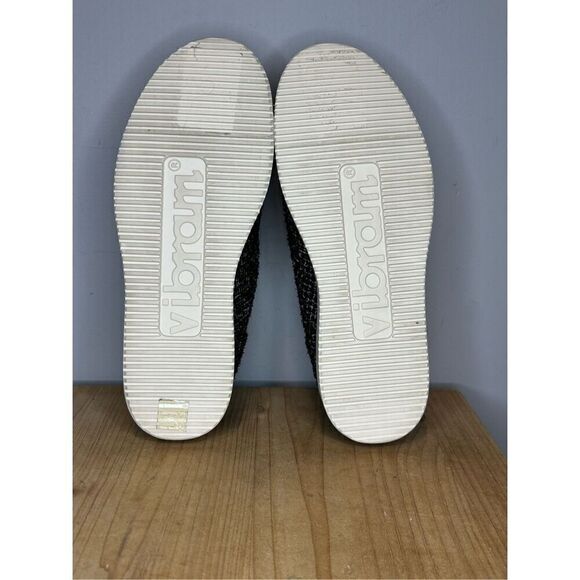 P448 Women's Bubble Shaka Woven Round Moc Toe Slip Ons Black Size 9‎ - Picture 3 of 6
